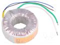 Transformer: toroidal; 100VA; 230VAC; 12V; 8.333A; Leads: cables TALEMA 58-0100-012-S