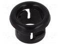 Grommet; Ømount.hole: 7.1mm; Øhole: 5.8mm; black KSS WIRING SB-7S