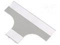 T-connector-base; grey; ABS; UL94HB KSS WIRING RBT-30