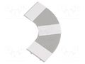 L-connector-base; grey; ABS; UL94HB KSS WIRING RBL-30