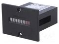 Counter: electromechanical; working time; mechanical indicator KÜBLER 3.241.201.351