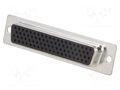 Connector: D-Sub HD; PIN: 78; plug; female; for cable; soldering ENCITECH HDS-78-F-T-B-S