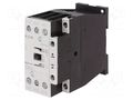 Contactor: 3-pole; NO x3; Auxiliary contacts: NO; 24VAC; 25A; 690V EATON ELECTRIC DILM25-10-24VAC