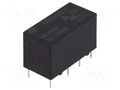 Relay: electromagnetic; DPDT; Ucoil: 5VDC; 2A; 1A/125VAC; 2A/30VDC HONGFA RELAY HFD27/005-H