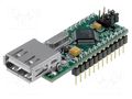 Module: USB; FIFO,UART; Supply output: 3.3VDC/200mA; DIP Vinculum FTDI VDIP1