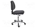 Chair; ESD; 420÷540mm; electrically conductive material ELME VERAX1R