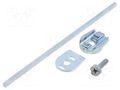 Driving head; adjustable plunger, length R 19-116mm PIZZATO ELETTRICA VF-LE33