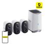 N1 Baseus 2K outdoor camera set of 3 (white), Baseus S0TW012131