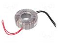Transformer: toroidal; 160VA; 230VAC; 12V; 13.33A; Leads: cables INDEL TST150W/12V