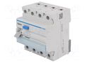 RCD breaker; Inom: 63A; Ires: 30mA; Max surge current: 250A; IP20 HAGER CDC463J