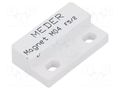 Magnet: permanent; AlNiCo500; 23.2x14x6.1mm; 1210mT MEDER MM4