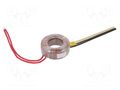 Transformer: toroidal; 20VA; 230VAC; 19V; 19V; 0.52A; 0.52A; Ø: 70mm INDEL TST20W/2X19V
