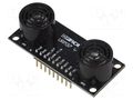 Sensor: distance; ultrasonic; 3.3÷5VDC; RS232; 0.05÷5m; 10Hz DFROBOT DF-SEN0001