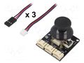 Sensor: touch; joystick; analog; 3.3÷5VDC; Ch: 3; Gravity; Arduino DFROBOT DF-DFR0061