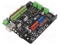 Robot control; 7÷12VDC; 90x80mm; uC: ATMEGA328; Kit: module DFROBOT DF-DFR0004
