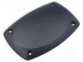 Loudspeaker grille; 114x166x17mm VISATON VS-GR-9X15PL
