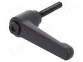 Lever; adjustable; Thread len: 50mm; Lever length: 63mm; GN 300 ELESA+GANTER GN300-63-M6-50-SW