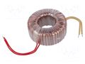 Transformer: toroidal; 250VA; 230VAC; 28V; 8.93A; Leads: cables INDEL TST250W/28V