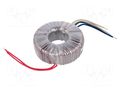 Transformer: toroidal; 300VA; 230VAC; 14V; 14V; 10.71A; 10.71A; IP00 INDEL TST300W/2X14V