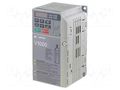 Inverter; Max motor power: 0.25kW; Usup: 200÷240VAC; 0.1÷400Hz YASKAWA VZAB0P2BAA