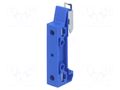 Mounting adapter; blue; polyamide; 11mm; for DIN rail mounting POKÓJ WM35/B