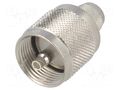 Connector: UHF (PL-259); plug; male; straight; RG214; crimped; 50Ω TELEGÄRTNER J01040A0010