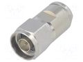 Connector: N; plug; male; CNT; straight; 50Ω; clamp; for cable CommScope 300BPNM-C