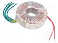 Transformer: toroidal; 300VA; 230VAC; 12V; 12V; 12.5A; 12.5A; H: 58mm INDEL TST300W/2X12V