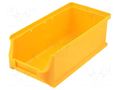 Container: cuvette; plastic; yellow; 102x215x75mm ALLIT AG W-456232