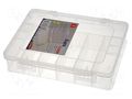 Container: collective; with partitions; polypropylene ALLIT AG W-457180