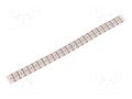 Programmable LED tape; RGB; 5050; LED/m: 144; 12mm; IP20; 140°; 5VDC WORLDSEMI HCBAA144W