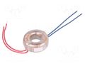 Transformer: toroidal; 20VA; 230VAC; 8V; 2.5A; Leads: cables; Ø: 70mm INDEL TST20W/8V