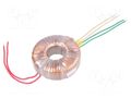 Transformer: toroidal; 100VA; 230VAC; 12V; 12V; 4.16A; 4.16A; Ø: 97mm INDEL TST100W/2X12V