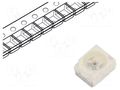 LED; amber; SMD; 2014,Mini PLCC2; 380÷760mlm; 112÷250mcd; 120° ams OSRAM LA-T676-R1S2-24