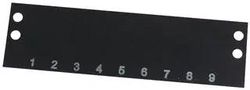 TERMINAL BLOCK MARKER, 1 TO 9, 9.53MM MS-9-140