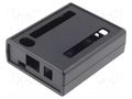 Enclosure: for computer; BeagleBone Black; ABS; black; X: 77mm HAMMOND HM-1593HAMBONEBK