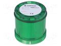 Module: light signaller; green; LED; 24VDC; 24VAC; IP65; Ø70x65.5mm WERMA WER-64721075