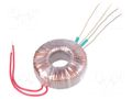 Transformer: toroidal; 80VA; 230VAC; 12V; 12V; 3.33A; 3.33A; Ø: 95mm INDEL TST80W/2X12V