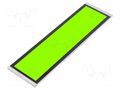 Backlight; LED; Dim: 145.2x40.73x2.5mm; yellow-green; 131x32mm DISPLAY ELEKTRONIK DELP-502-Y