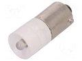 LED lamp; white; BA9S; 230VAC SIGNAL-CONSTRUCT MEDB2568BR