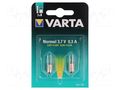 Filament lamp: miniature; P13,5s; 3.7V; 300mA; 2pcs; blister VARTA LAMP-720