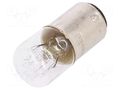 Accessories: bulb; BA15D; 230VAC; 6W; signalling column AUER SIGNAL JA-890010913