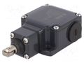 Limit switch; rubber seal,steel roller Ø13mm; NO + NC; 10A; IP67 PIZZATO ELETTRICA FL515