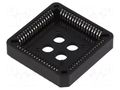Socket: integrated circuits; PLCC68; THT; phosphor bronze; tinned NINIGI PLCC-68