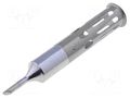 Tip; conical sloped; 2mm; for gas soldering iron WELLER WEL.60-01-03