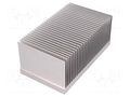 Heatsink: extruded; grilled; natural; L: 100mm; W: 174mm; H: 75.5mm FISCHER ELEKTRONIK SK623/100/AL