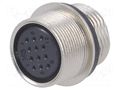 Connector: circular; socket; HR25; female; PIN: 12; threaded joint HIROSE HR25-9TR-12SA-71