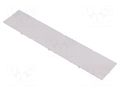 Front panel; without frame,with holder; grey ITALTRONIC IT-P05120201F.BL