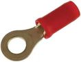 TERMINAL, RING, #8 STUD, CRIMP, RED, 22-18AWG 171506-1