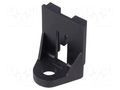 Holder; screw,push-in; Body: black; polyamide,polyamide 66; black MTA MTA-0300690